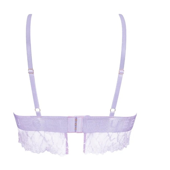Bluebella purple lace Tori bra XS NEW - Picture 5 of 12